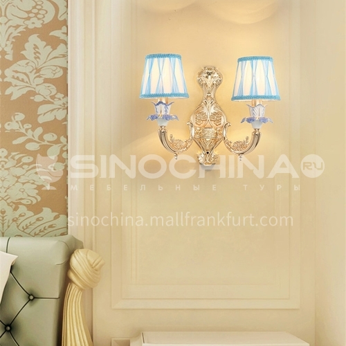 European style wall lamp bedside bedroom lamp living room dining room aisle staircase wall lamp HB-LF1006
